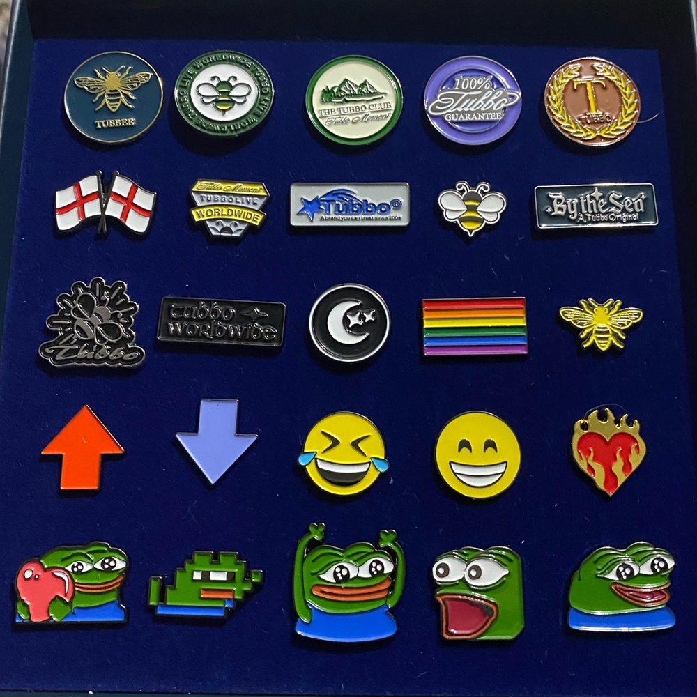 Tubbo Pin Set